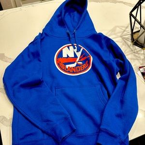 Worn once New York Islanders hoodie size large